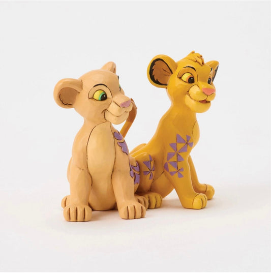 Statuetta Simba E Nala - Tradizioni Disney Traditions