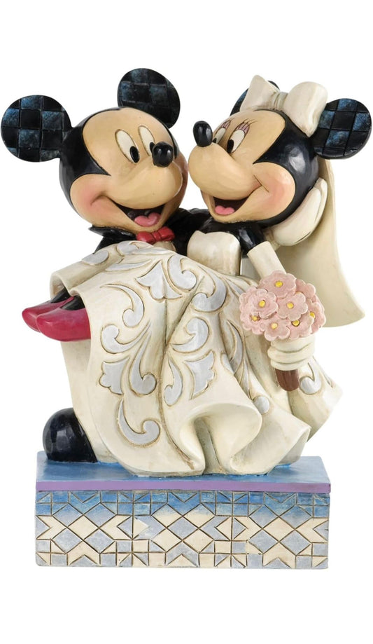 Statua Disney Traditions di Minnie e Topolino