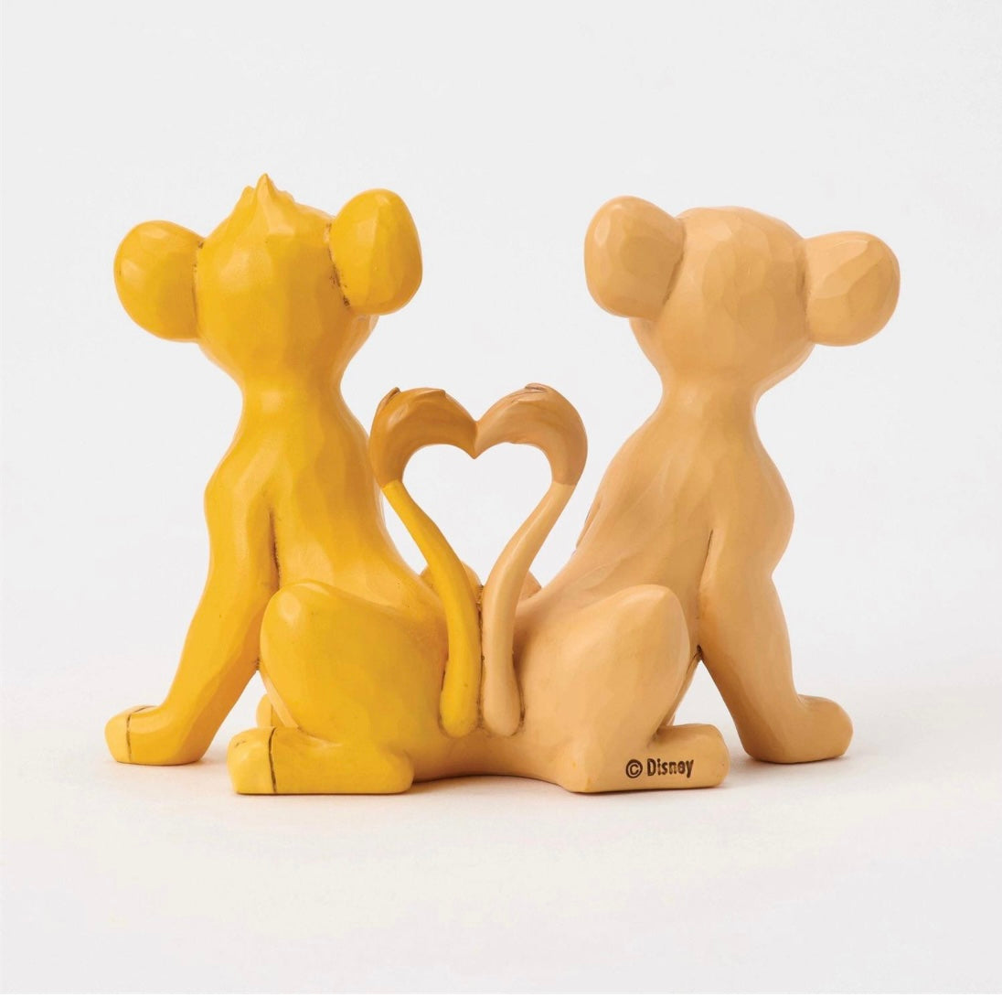 Statuetta Simba E Nala - Tradizioni Disney Traditions