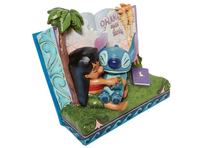 Statuetta Lilo & Stitch Libro di fiabe Enesco