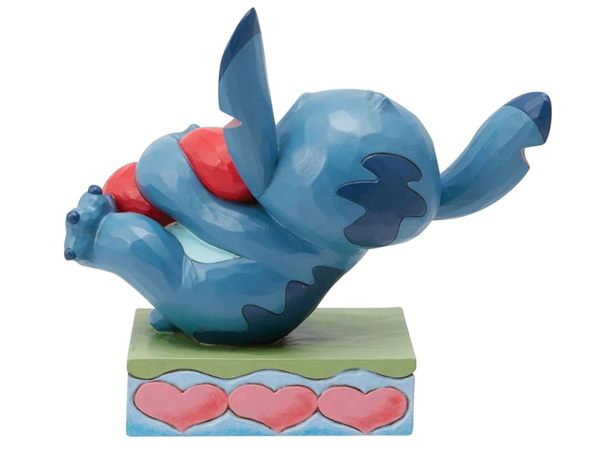 Statuetta Stitch Con Un Cuore - Disney Traditions