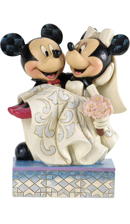 Statua Disney Traditions di Minnie e Topolino
