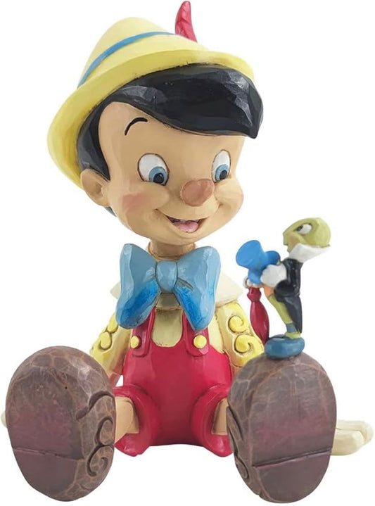 Statua Disney Traditions Pinocchio & il grillo parlante