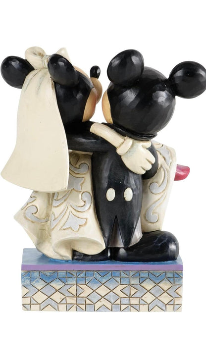 Statua Disney Traditions di Minnie e Topolino