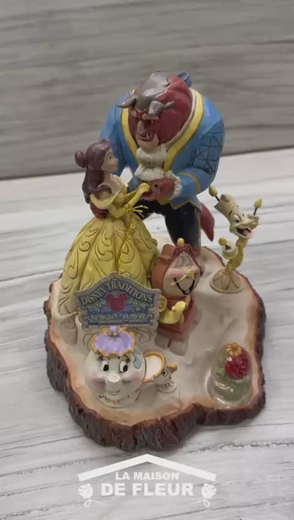 Statua Disney traditions: La Bella e la Bestia